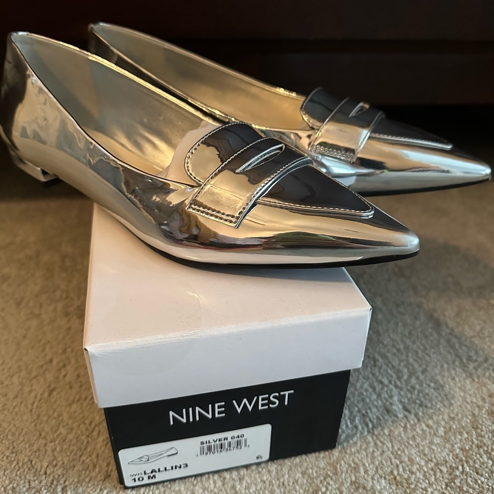 Nine West Elegant Silver Footwear